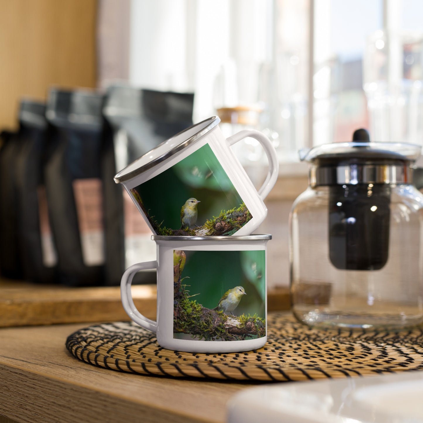 Tennessee Warbler Enamel Mug