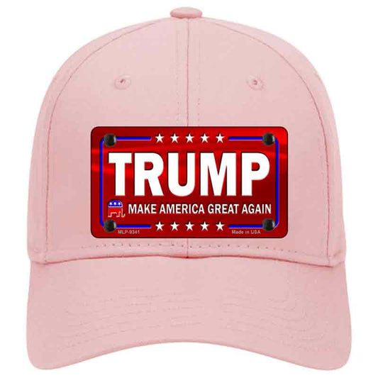 Trump Make America Great Again Pink Cotton Cap