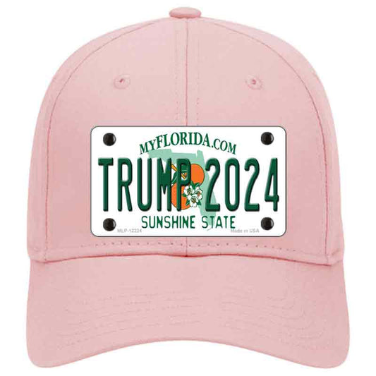 Trump 2024 Florida Pink Cotton Cap