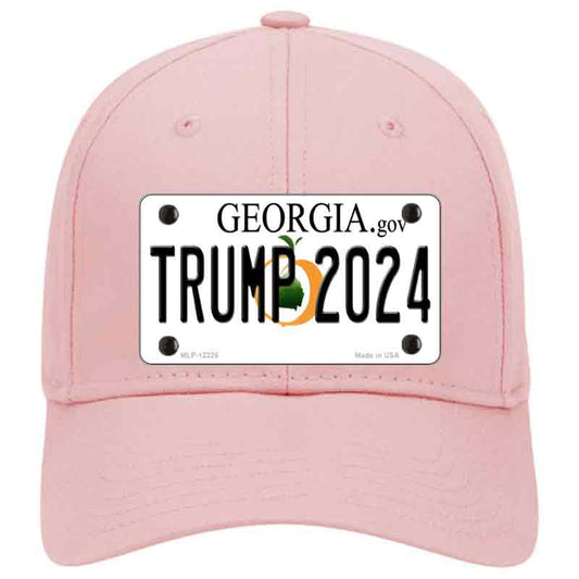 Trump 2024 Georgia Pink Cotton Cap