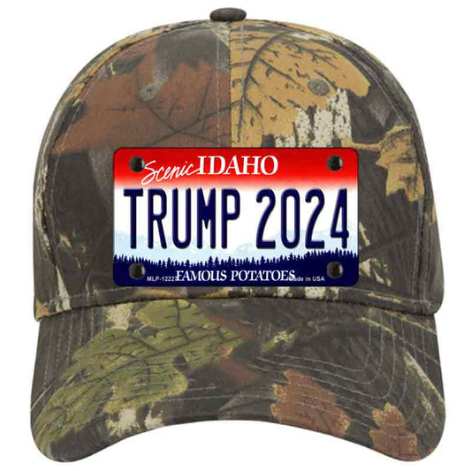 Trump 2024 Idaho Camo Cotton Cap