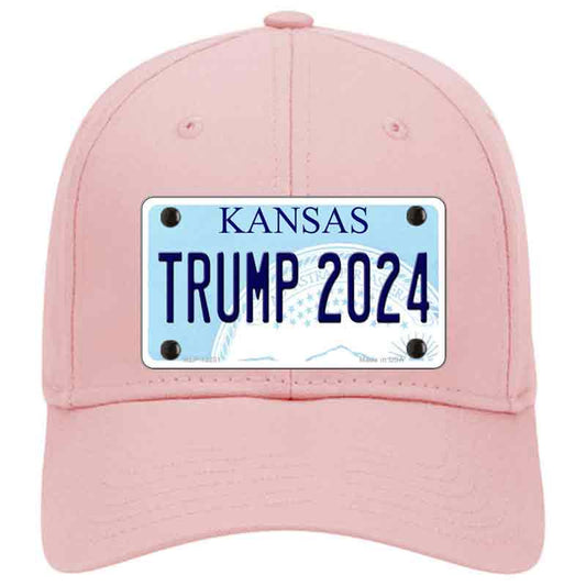 Trump 2024 Kansas Pink Cotton Cap