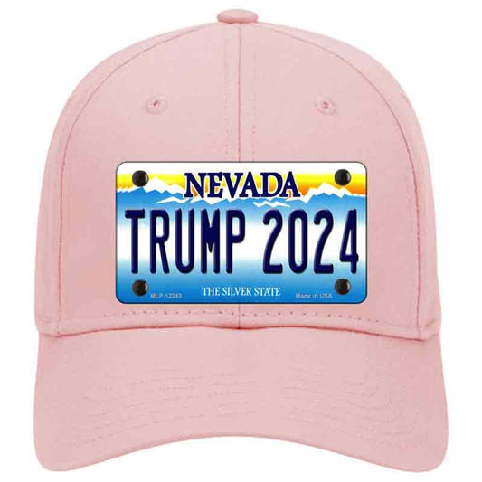 Trump 2024 Nevada Pink Cotton Cap