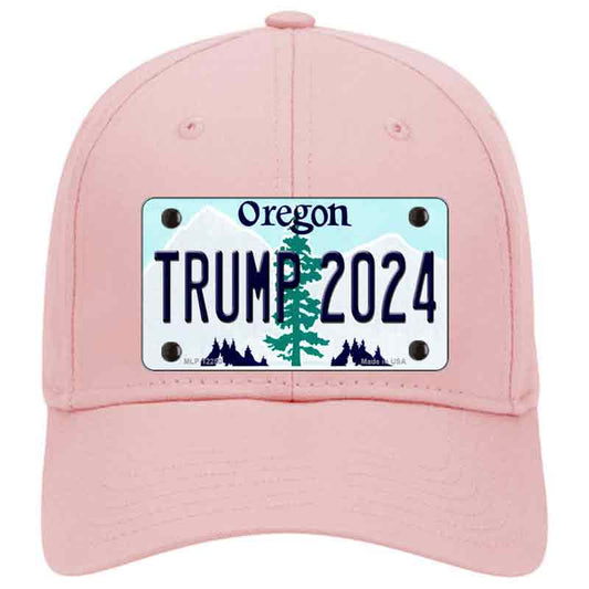 Trump 2024 Oregon Pink Cotton Cap