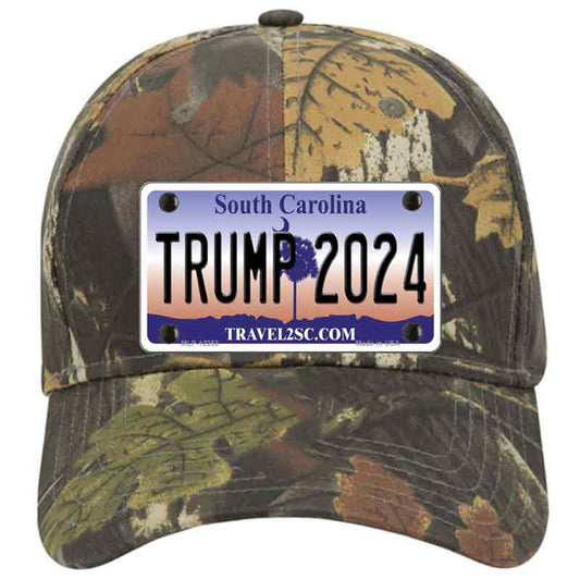 Trump 2024 South Carolina Camo Cotton Cap