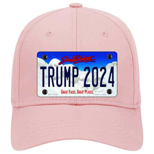 Trump 2024 South Dakota Pink Cotton Cap