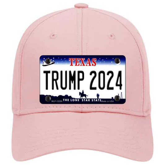 Trump 2024 Texas Pink Cotton Cap