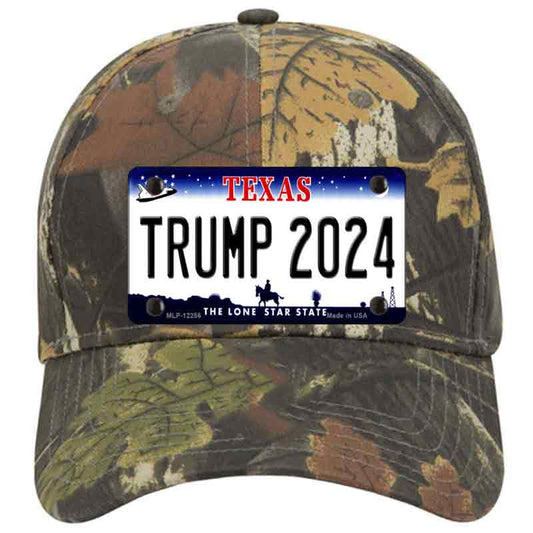 Trump 2024 Texas Camo Cotton Cap