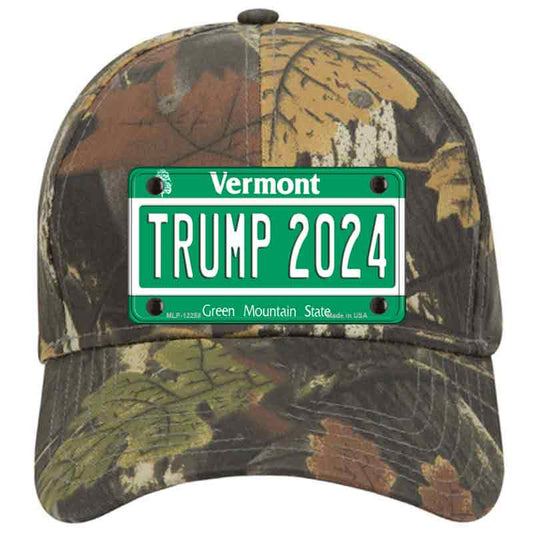 Trump 2024 Vermont Camo Cotton Cap