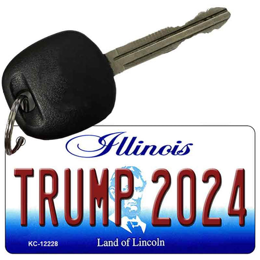 Trump 2024 Illinois Key Chain