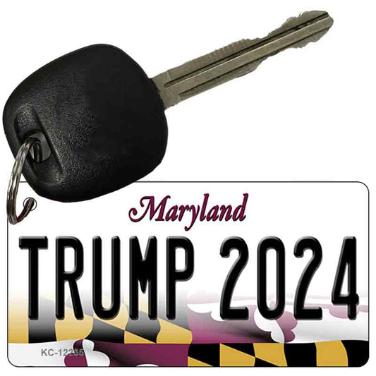 Trump 2024 Maryland Key Chain