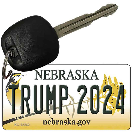 Trump 2024 Nebraska Key Chain