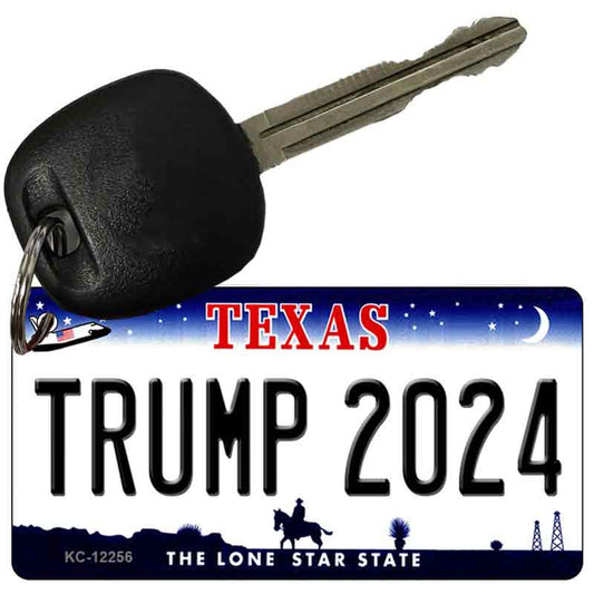 Trump 2024 Texas Key Chain